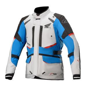 Motorjas Alpinestar Andes Drystar Honda grijs-zwart-blauw-rood