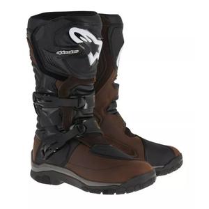 Alpinestars Corozal Adventure Geolied Drystar Bruin en Zwart Motorfiets Laarzen