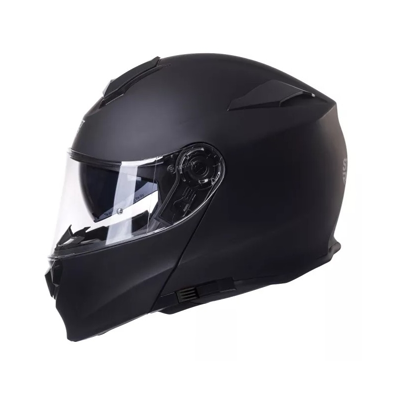 Street Racer SR V1 motorhelm zwart mat