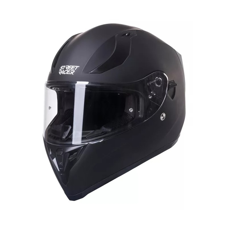 Geïntegreerde motorhelm Street Racer SR I1 MotoZem Performance zwart mat uitverkoop