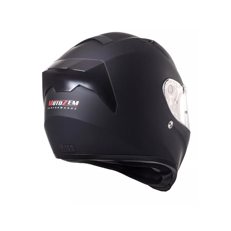 Geïntegreerde motorhelm Street Racer SR I1 MotoZem Performance zwart mat uitverkoop