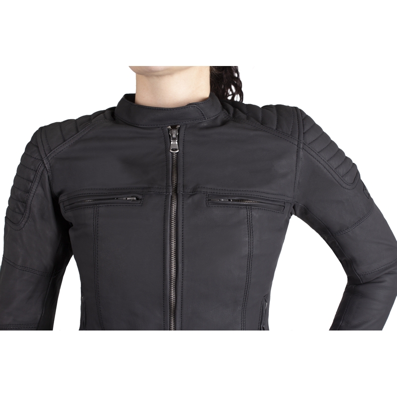 Rebelhorn Hunter Pro dames motorjack zwart uitverkoop