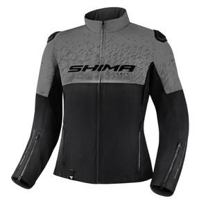 Dames motorjas Shima Drift zwart-grijs