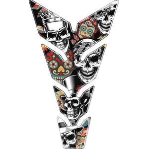 Brandstoftanksticker afdrukken - Max Skulls2