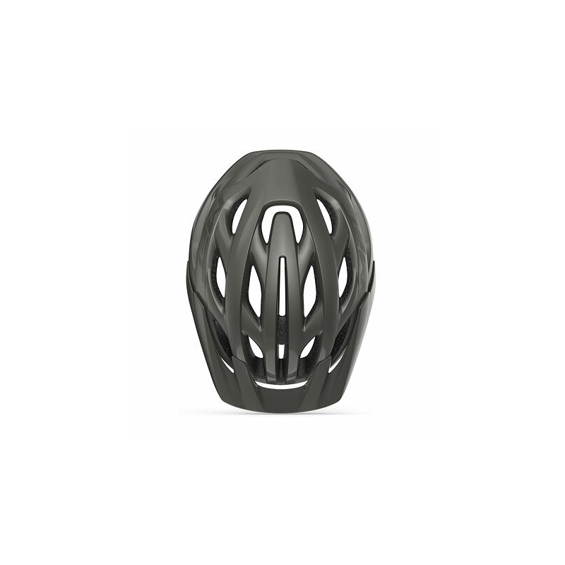 Fietshelm MET Veleno titanium metallic uitverkoop