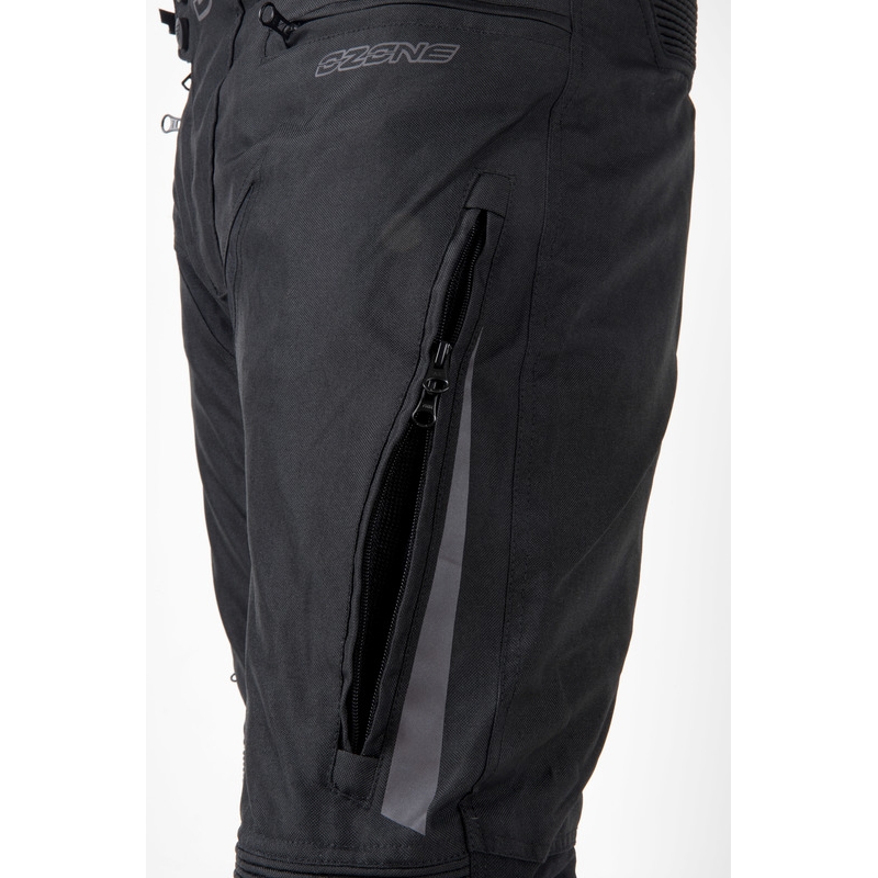Ozone Vulcan Zwart Motorbroek