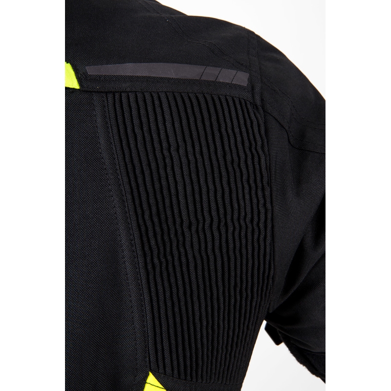 Ozone Delta IV motorjack zwart-fluogeel