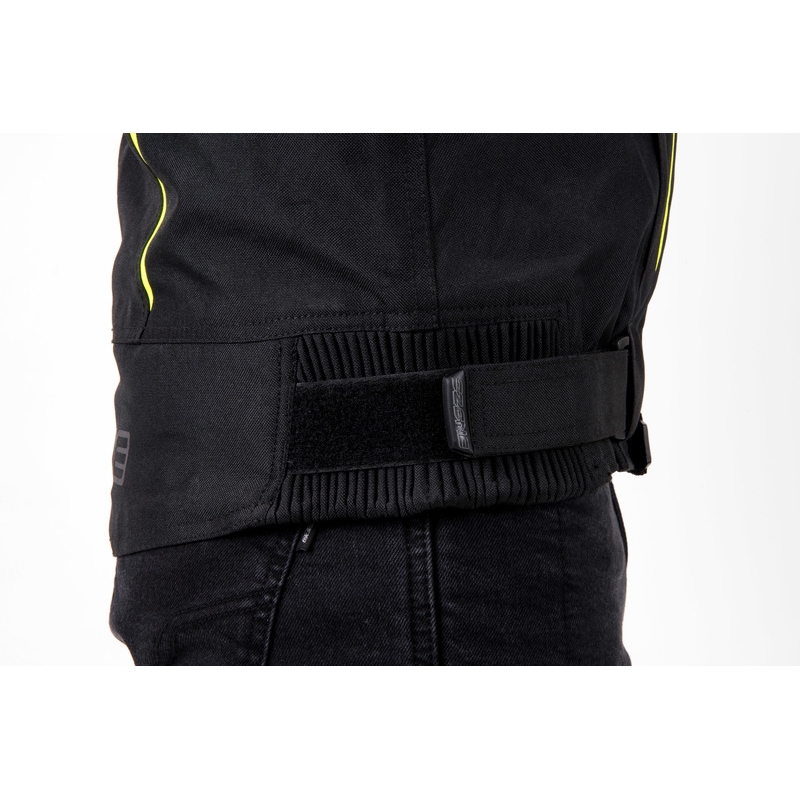 Ozone Delta IV motorjack zwart-fluogeel