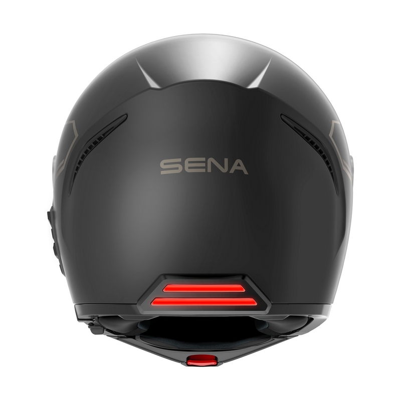 Vyklápěcí přilba na motorku s Mesh headsetem SENA Impulse černá matná