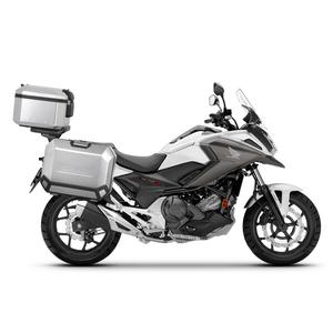 Kompletní sada hliníkových kufrů SHAD TERRA, 37L topcase 36L/36L boční kufry, včetně montážní sady a plotny SHAD HONDA NC 750 X
