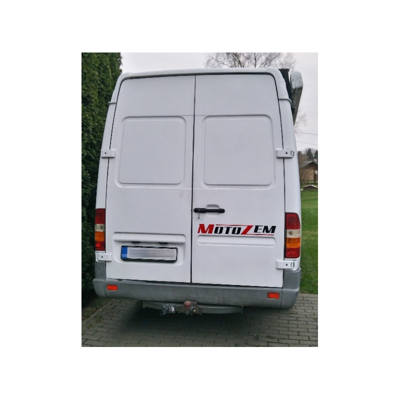 MotoZem logosticker zwart