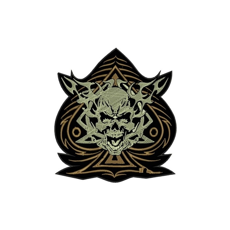 Patch Pik bruin uitverkoop