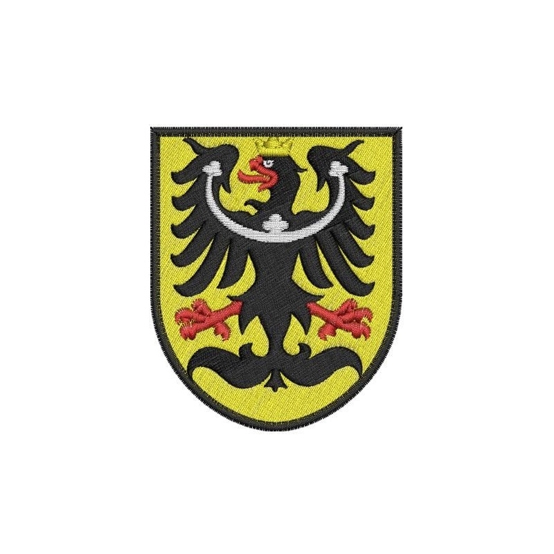Silezië embleem patch