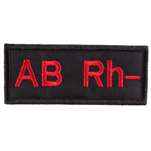 Patch met bloedgroep AB Rh-