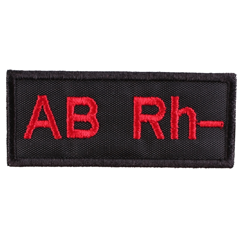 Patch met bloedgroep AB Rh-