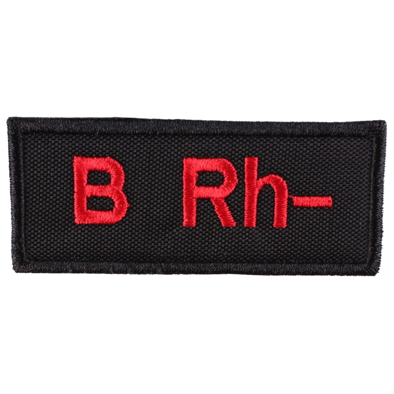 Patch met bloedgroep B Rh-