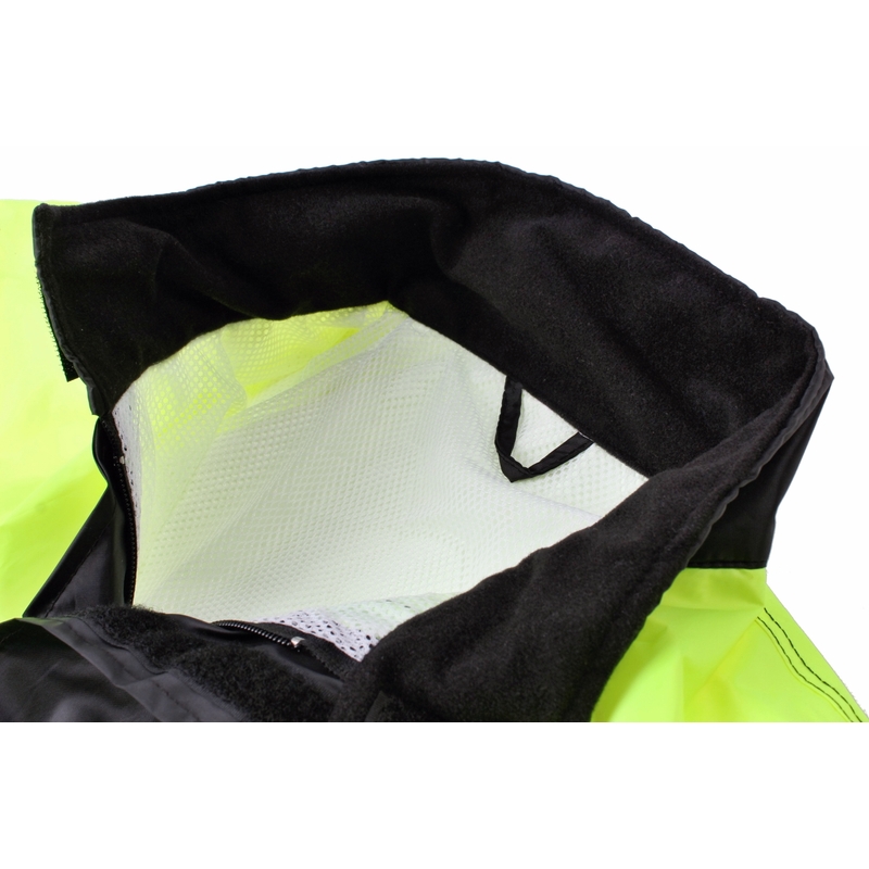 RSA zwart-fluo geel regenpak