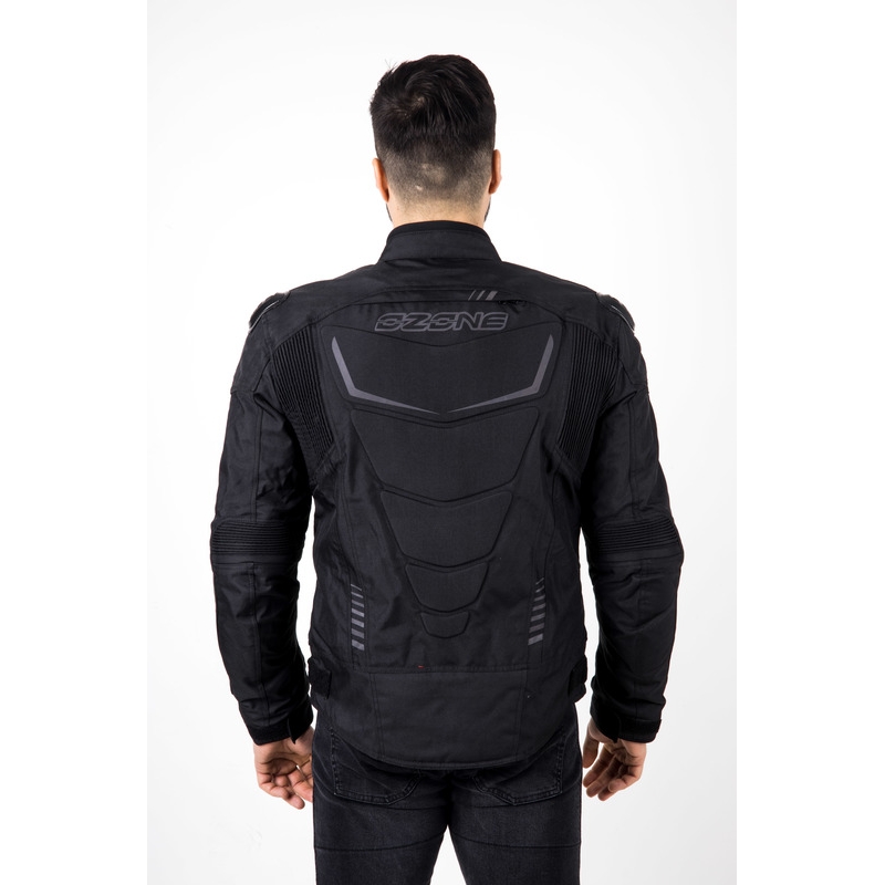 Ozone Pulse motorjack zwart-grijs