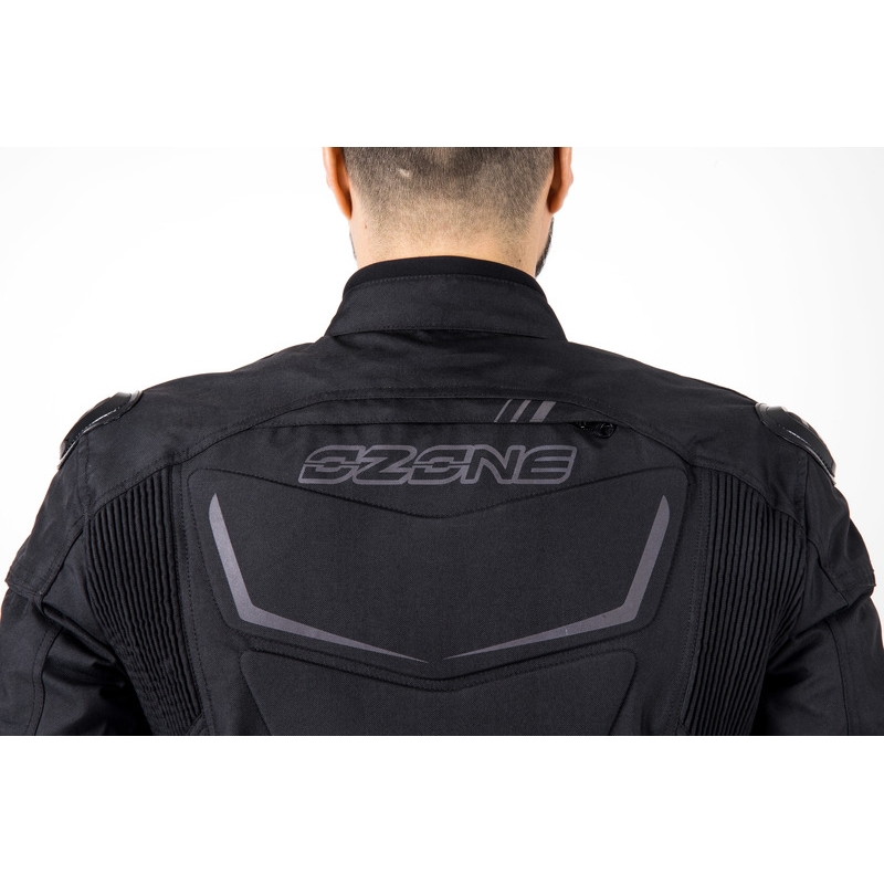 Ozone Pulse motorjack zwart-grijs