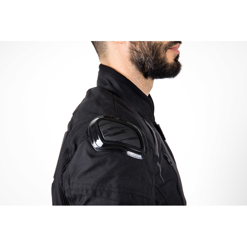 Ozone Pulse motorjack zwart-grijs
