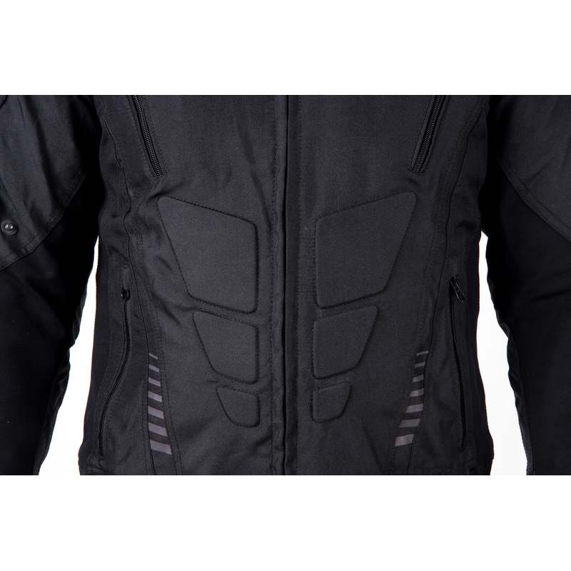 Ozone Pulse motorjack zwart-grijs