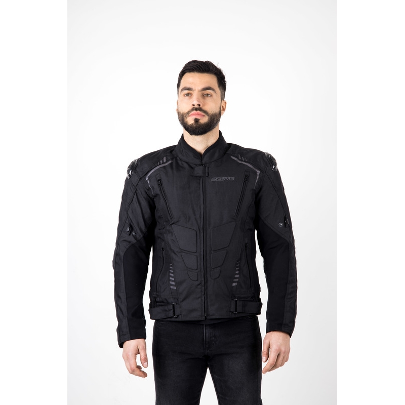 Ozone Pulse motorjack zwart-grijs