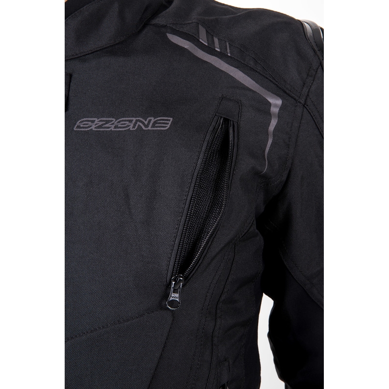 Ozone Pulse motorjack zwart-grijs