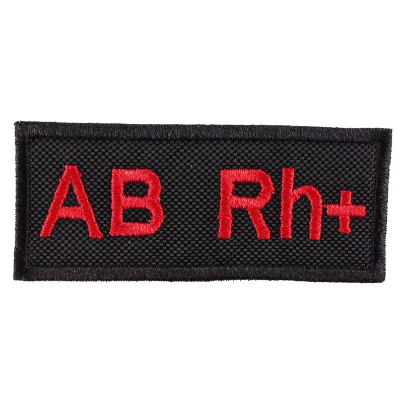 Patch met bloedgroep AB Rh+