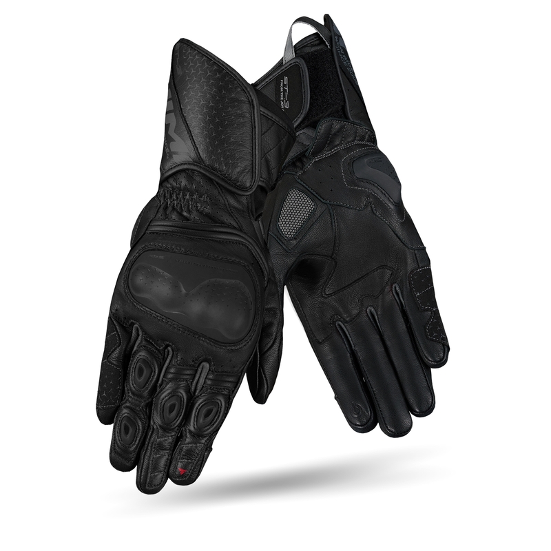 Motorhandschoenen Shima ST-3 zwart uitverkoop