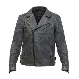 Motorjas BROGER Ohio Vintage grijs uitverkoop