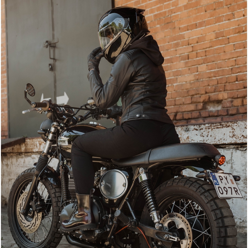 Motorlegging voor dames Ozone Chica zwart