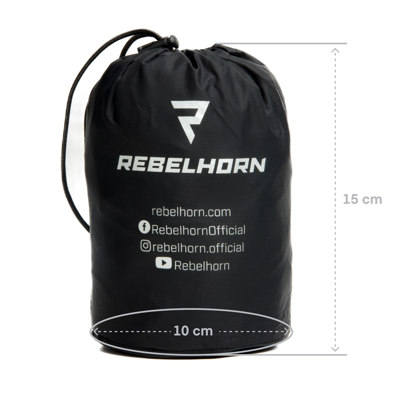 Rebelhorn Horizon Regenbroek Zwart uitverkoop