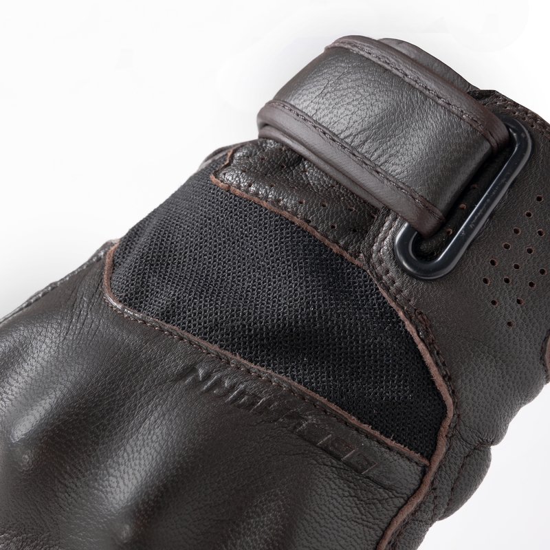 Motorhandschoenen Rebelhorn Impala bruin uitverkoop