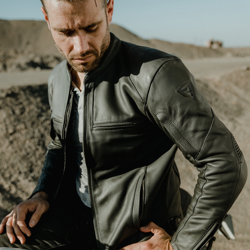 Motorjas Rebelhorn Runner III zwart uitverkoop