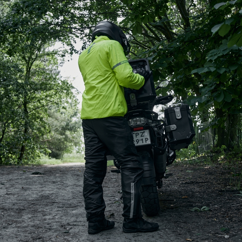 Rebelhorn Ocean fluo gele regenjas