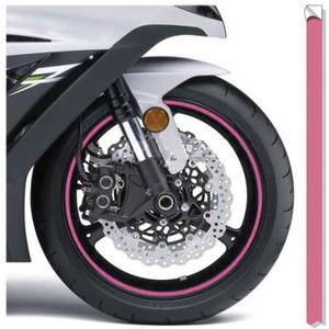 Reflecterend velglint Print roze