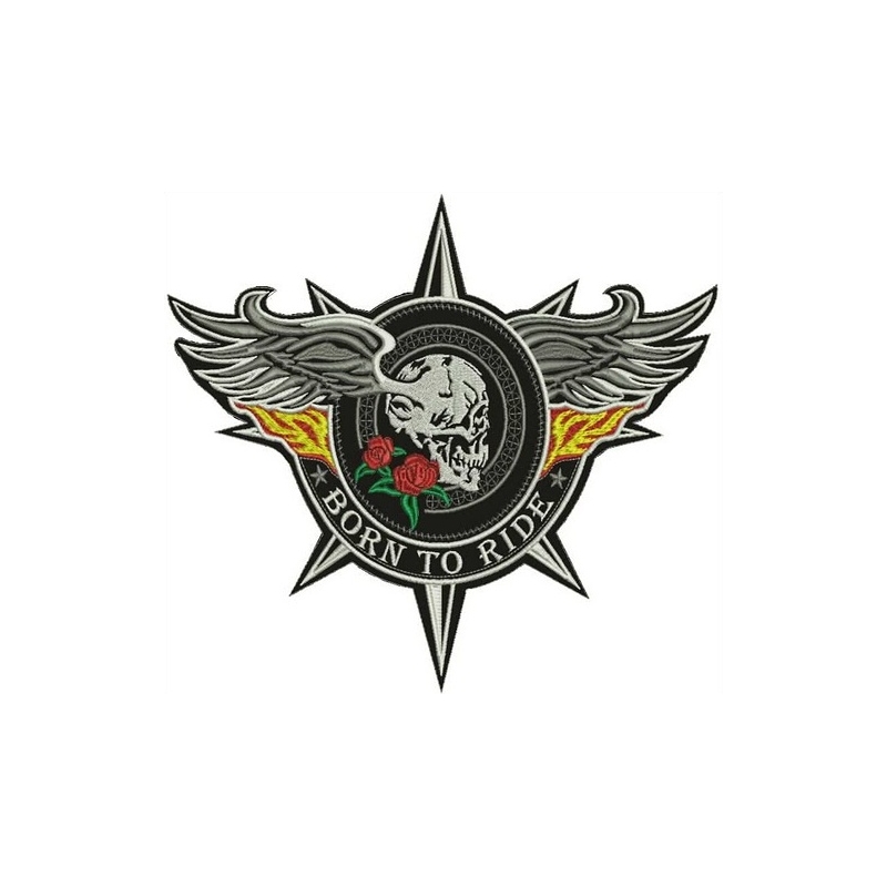 Born To Ride patch