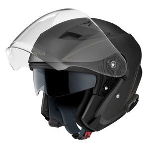 Open motorhelm SENA Outstar S zwart mat