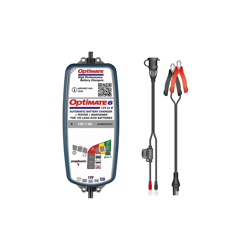 TecMate acculader - Optimate 6 6A