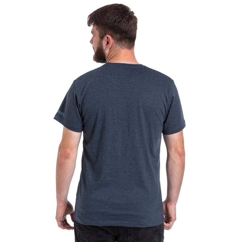 T-shirt Meatfly Glazy donkerblauw uitverkoop