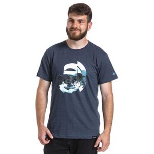 T-shirt Meatfly Glazy donkerblauw uitverkoop