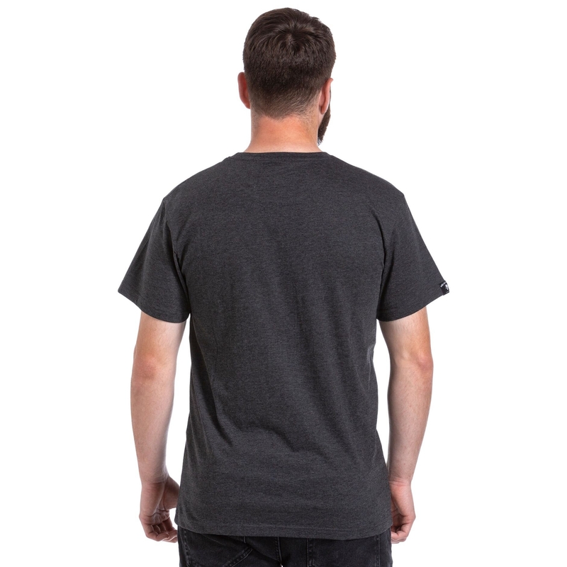 T-shirt Meatfly Mounty grijs uitverkoop