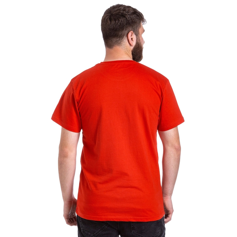 T-shirt Meatfly Mounty rood uitverkoop
