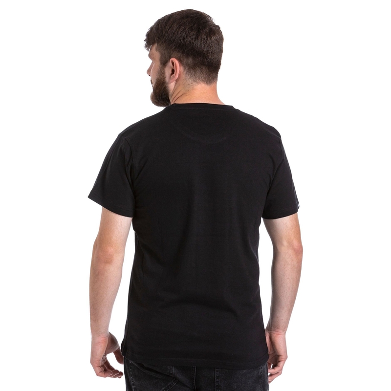 T-shirt Meatfly Loud And Fast zwart uitverkoop