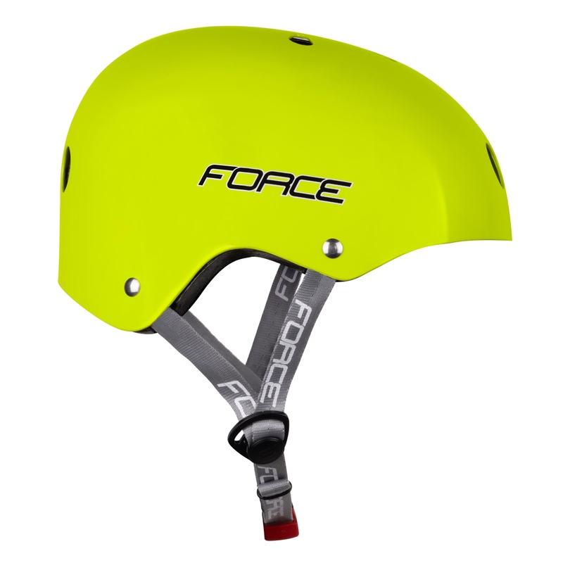 Cyklo přilba FORCE BMX fluo žlutá výprodej