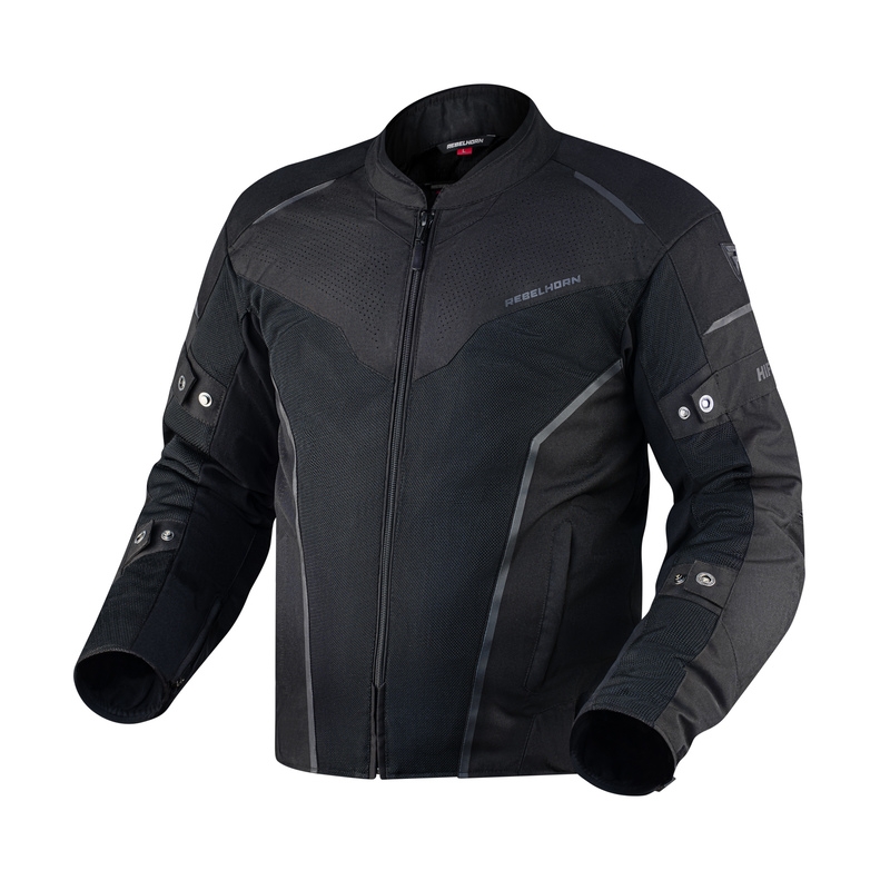 Rebelhorn Hiflow IV motorjas zwart uitverkoop