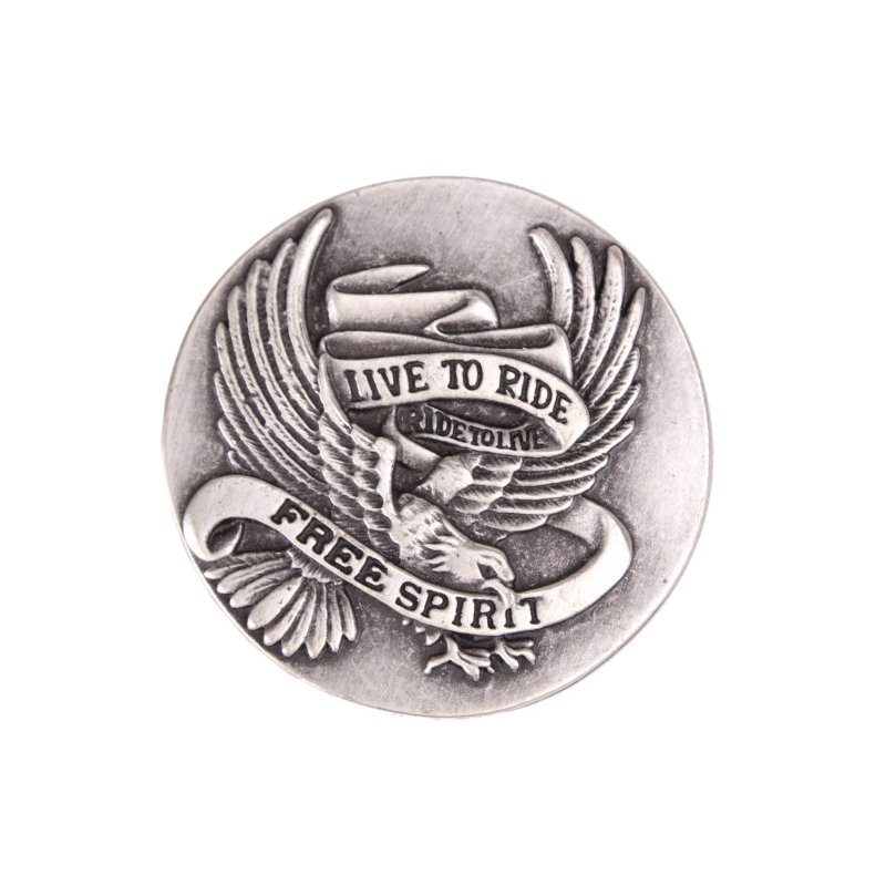 Leef om te rijden Vrije geest Badge