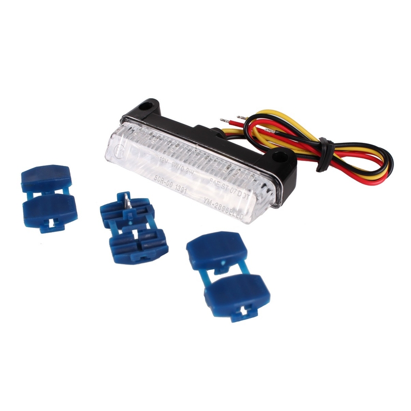 R-TOOL LED-achterlicht met helder glas