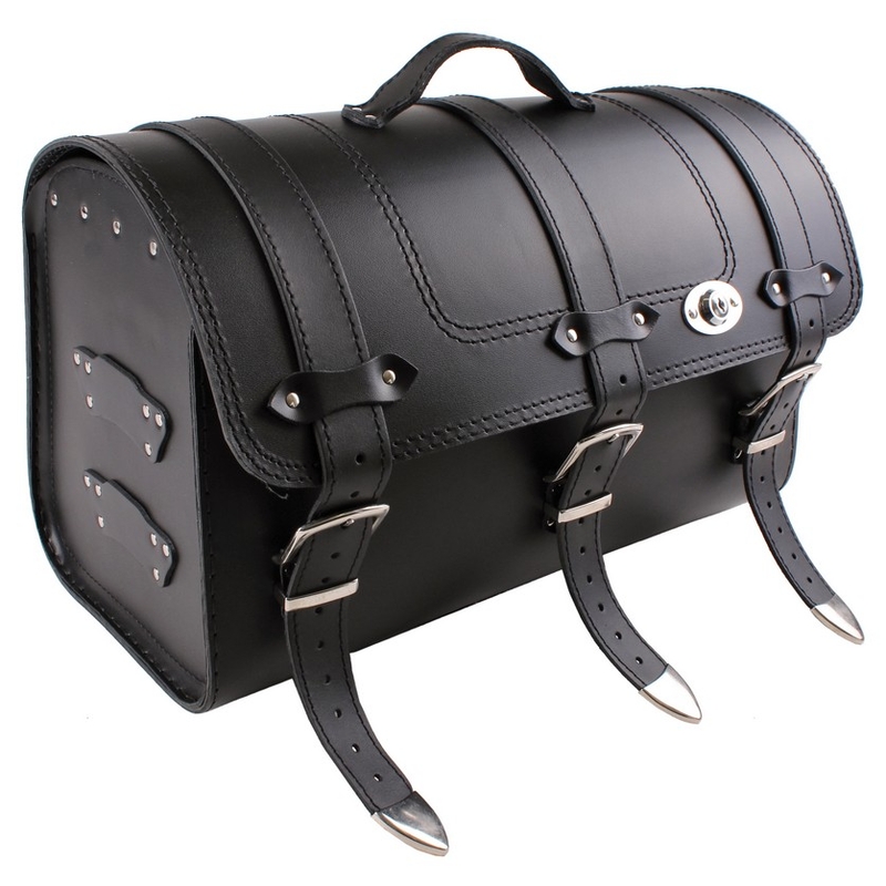 Chopper RSA-131A leren motorkoffer met slot