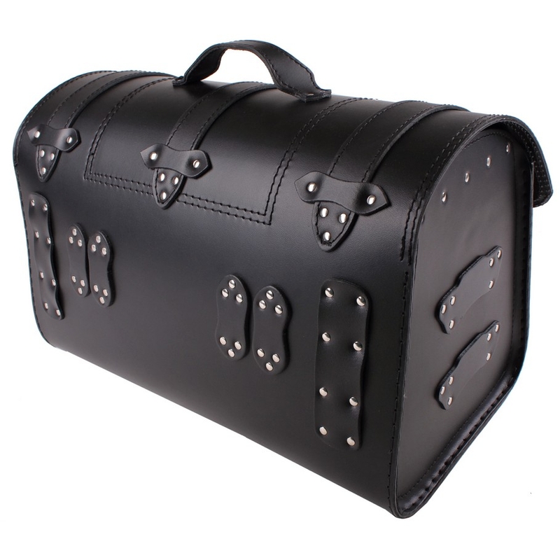 Chopper RSA-131A leren motorkoffer met slot